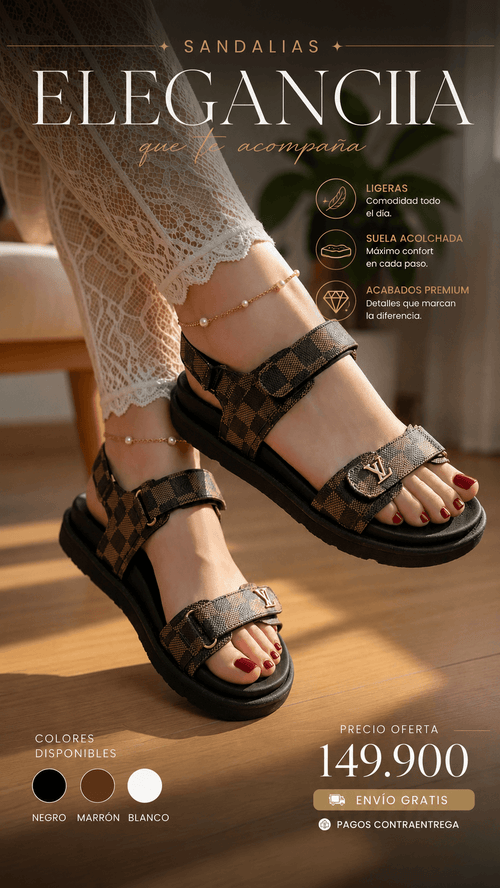 Sandalias LV