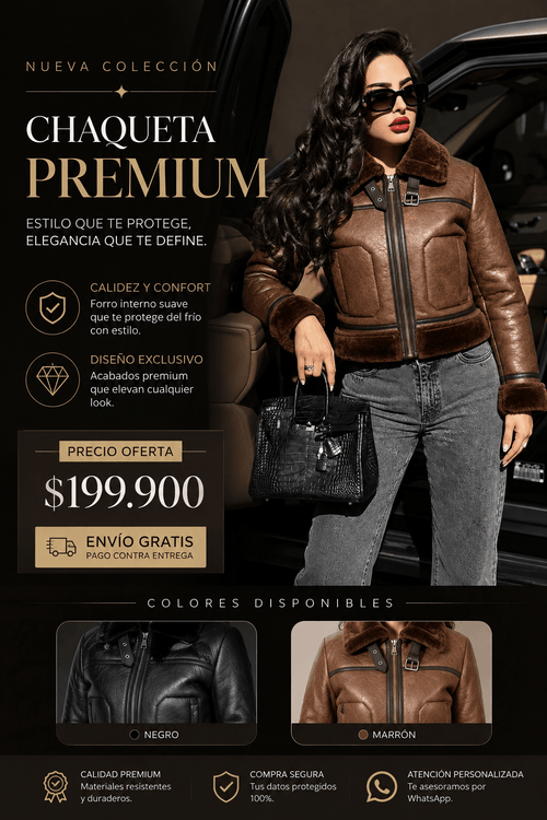Chaqueta piloto ovejera