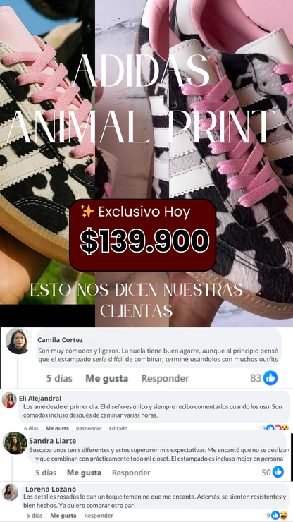 ADIDAS ANIMAL PRINT