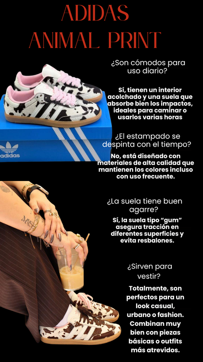 ADIDAS ANIMAL PRINT