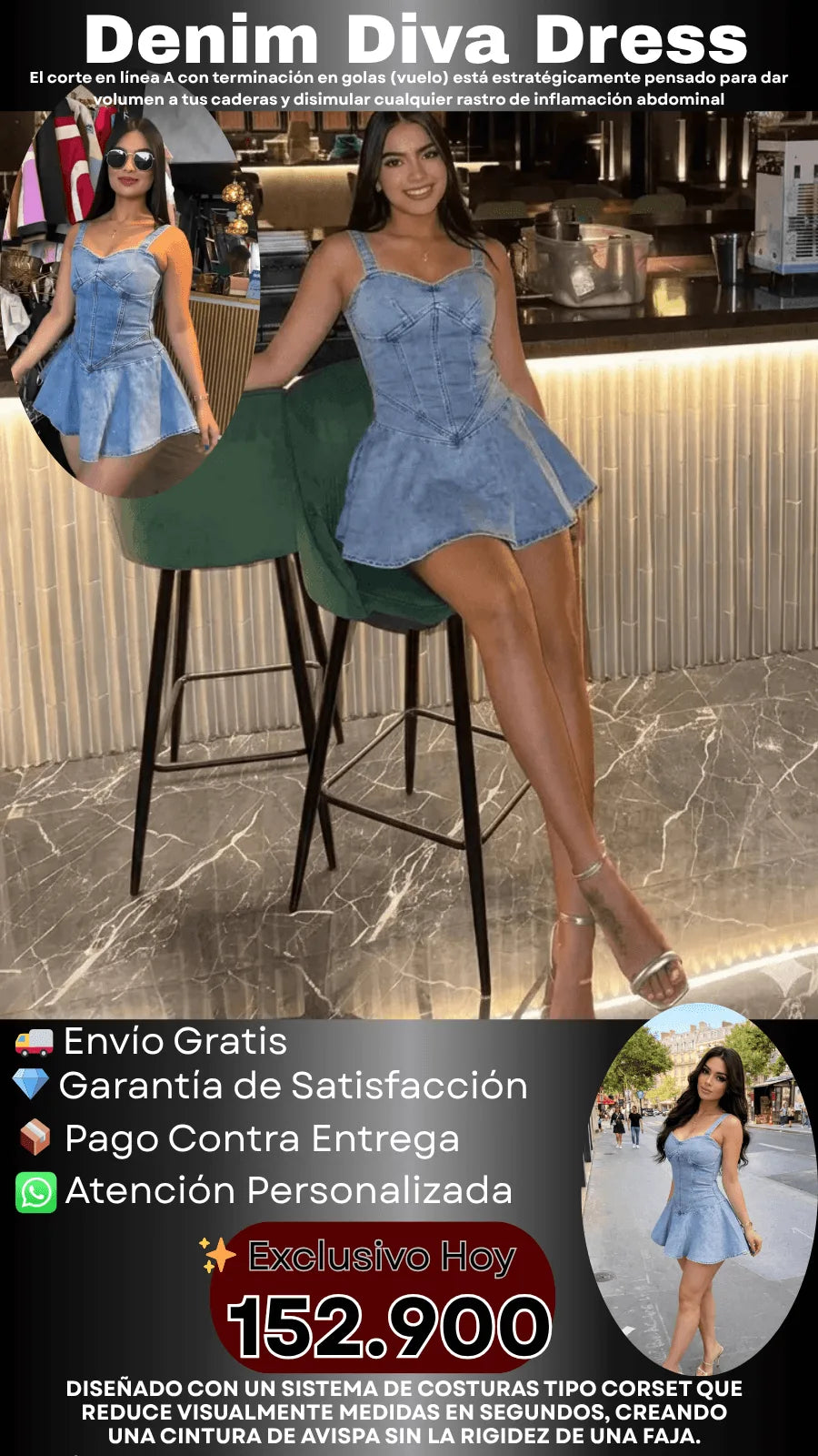 Denim Diva Dress