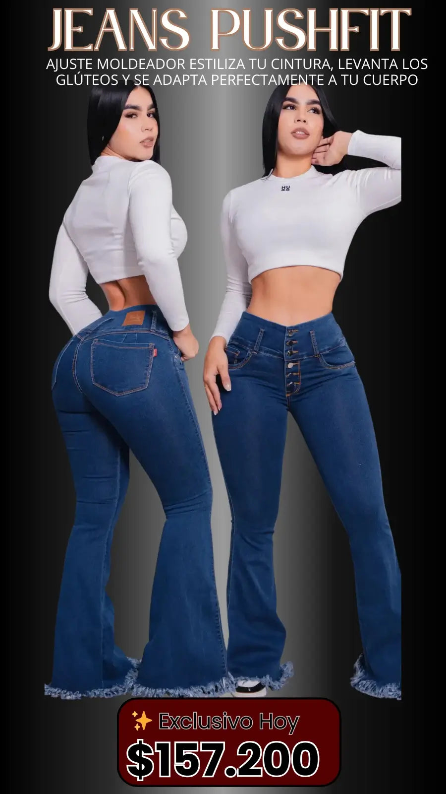 JEANS PUSHFIT